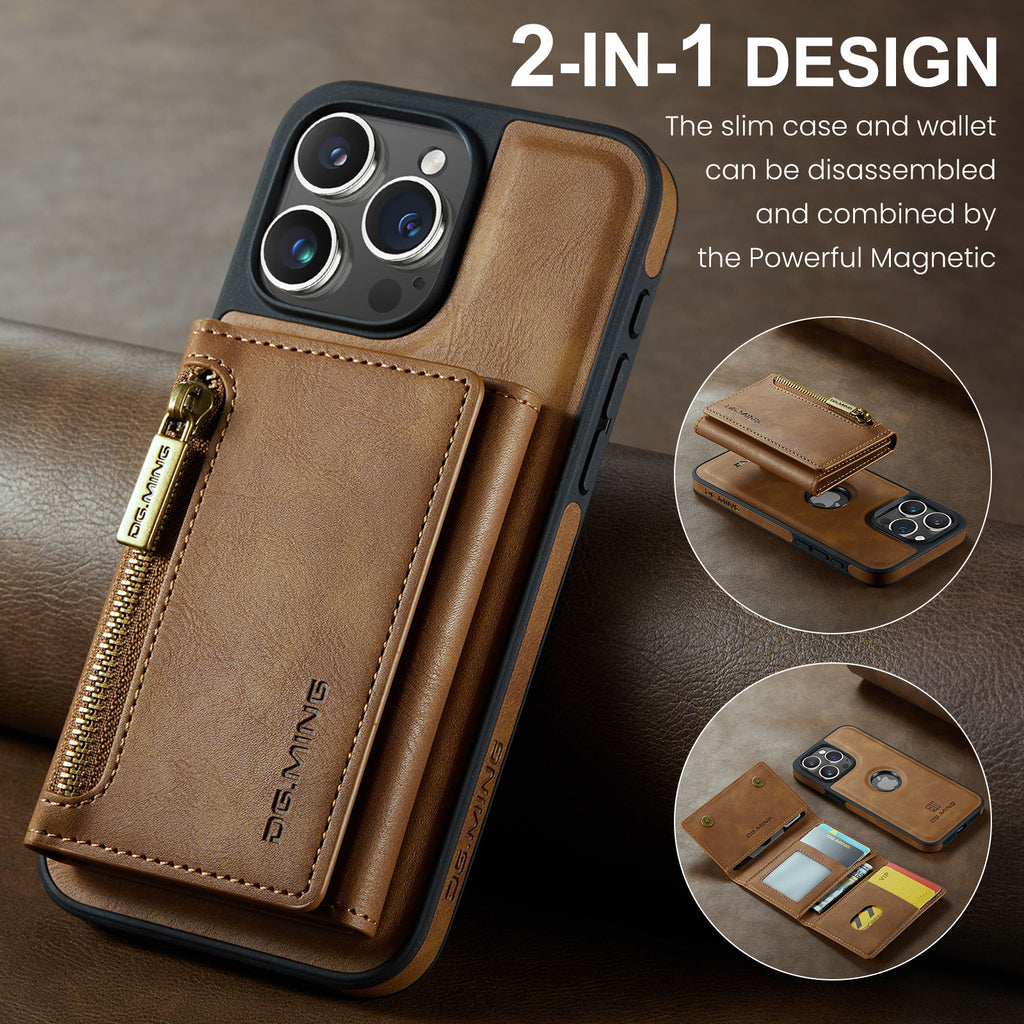 Magnetic Wallet Case for iPhone – Slim Card Holder